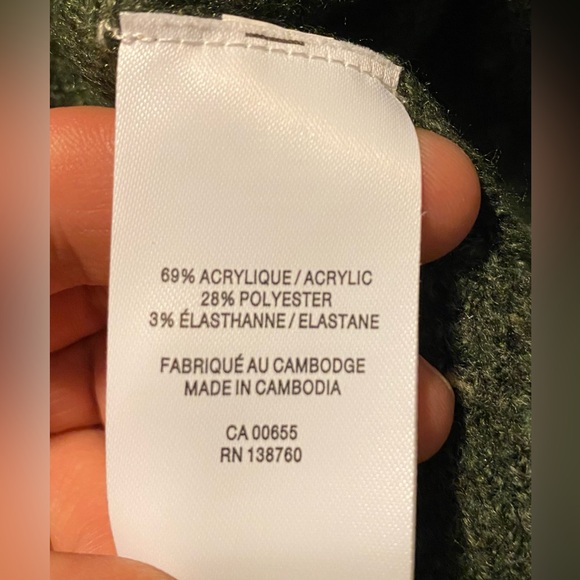 BNWT Reitmens L-XL woman’s green sweater vest - Picture 4 of 5